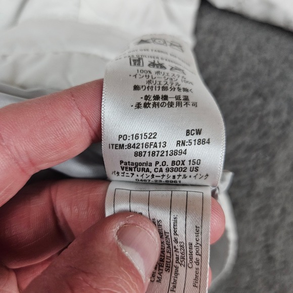 Patagonia Women's Nano Puff Jacket Small Quilted Full Zip Insulated - Picture 8 of 10